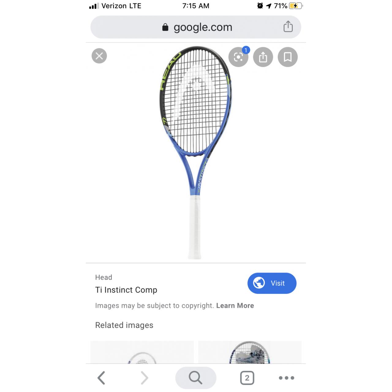 Head Ti Instinct Comp