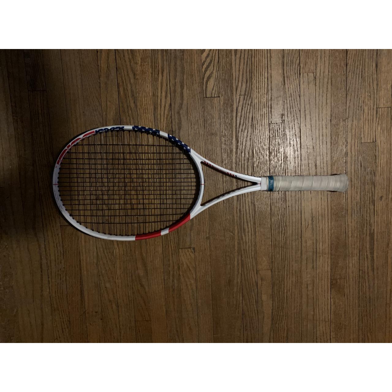 Pure Strike 16x19 98 inch head size USA flag editon 4 3/8 grip size 